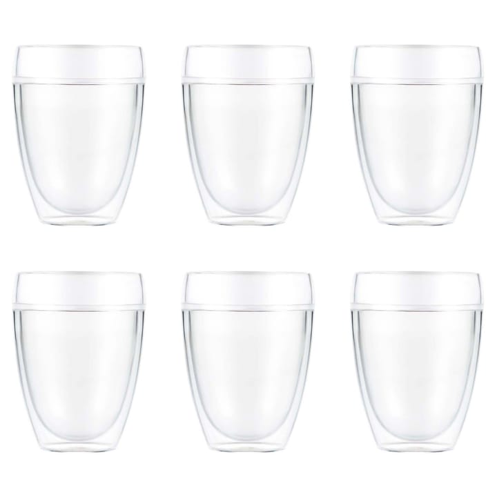Pavina Outdoor dobbel vegg plastglass 6-stk. - 35 cl - Bodum