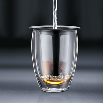 Tea For One glass med tesil - sort - Bodum