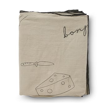 Bordeaux bordduk 150x250 cm - Beige - Boel & Jan