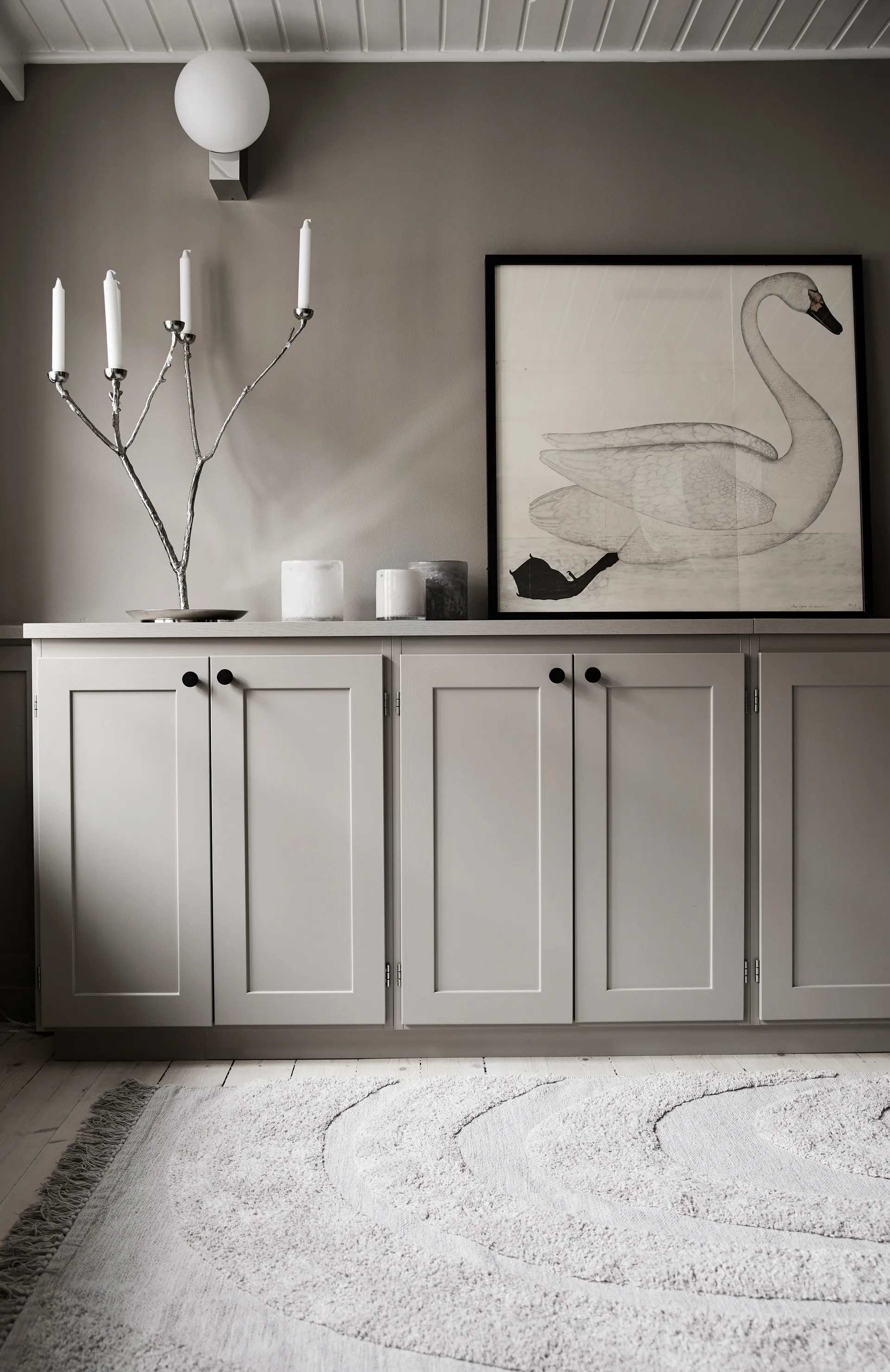 Bungenäs Lyslykt Ø 12,5 cm, Hvit Boel & Jan