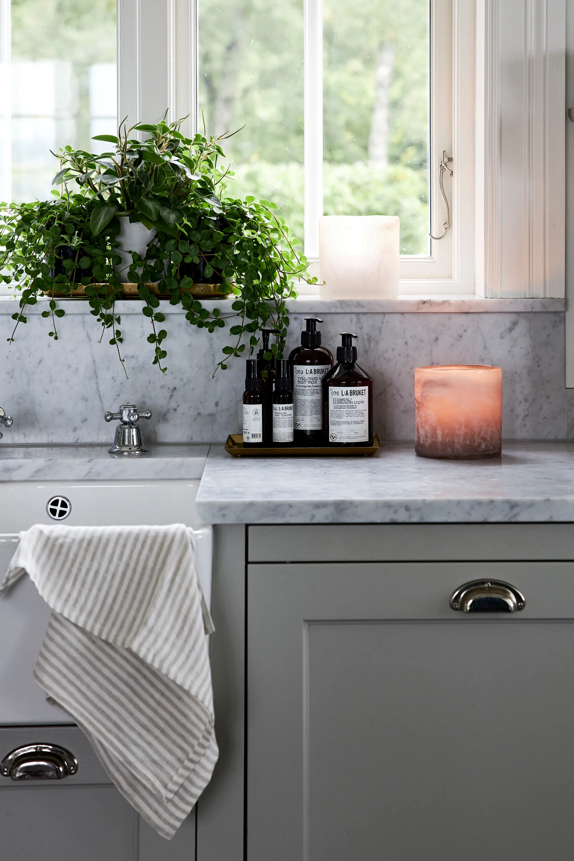 Bungenäs Telysholder Ø 8 cm, Brun Boel & Jan