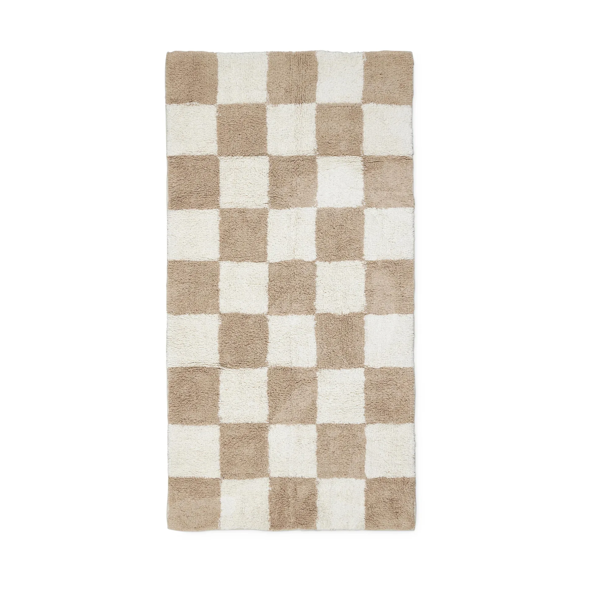 Claudia gangteppe, 70x140 cm, Beige-hvit Boel & Jan