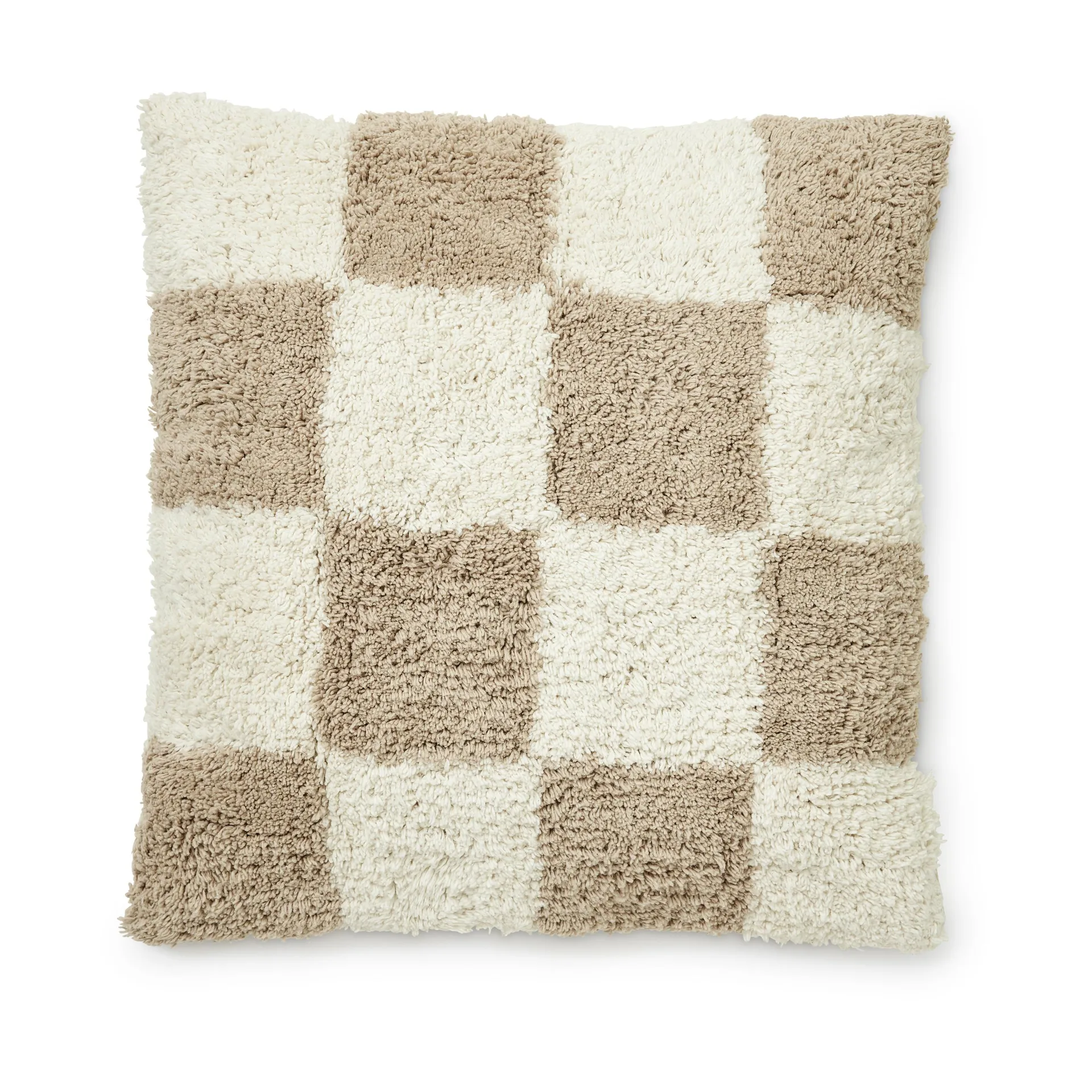 Claudia putetrekk 45x45 cm, Beige-hvit Boel & Jan