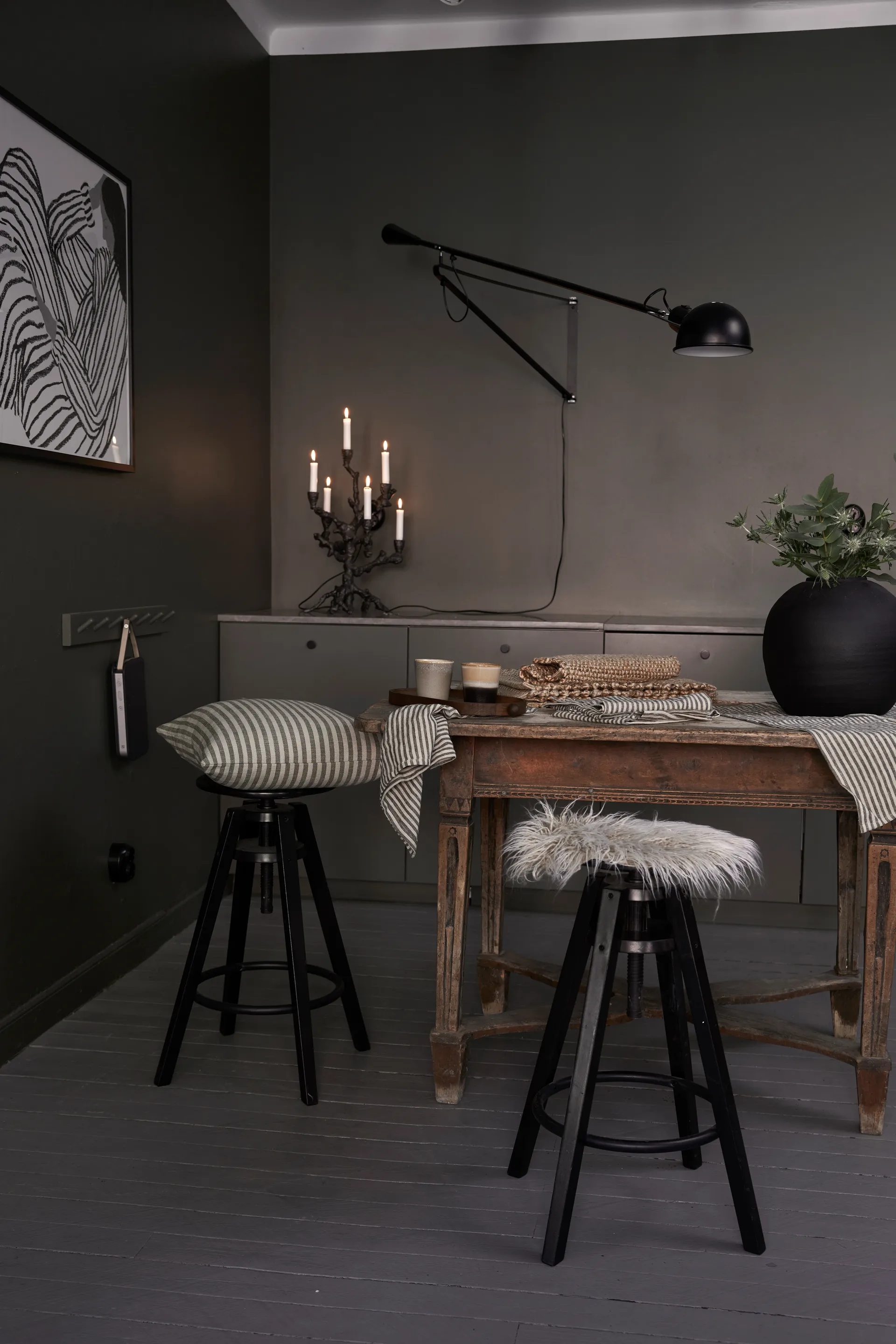 Dolly stolsdyna Ø35 cm, Brun Boel & Jan