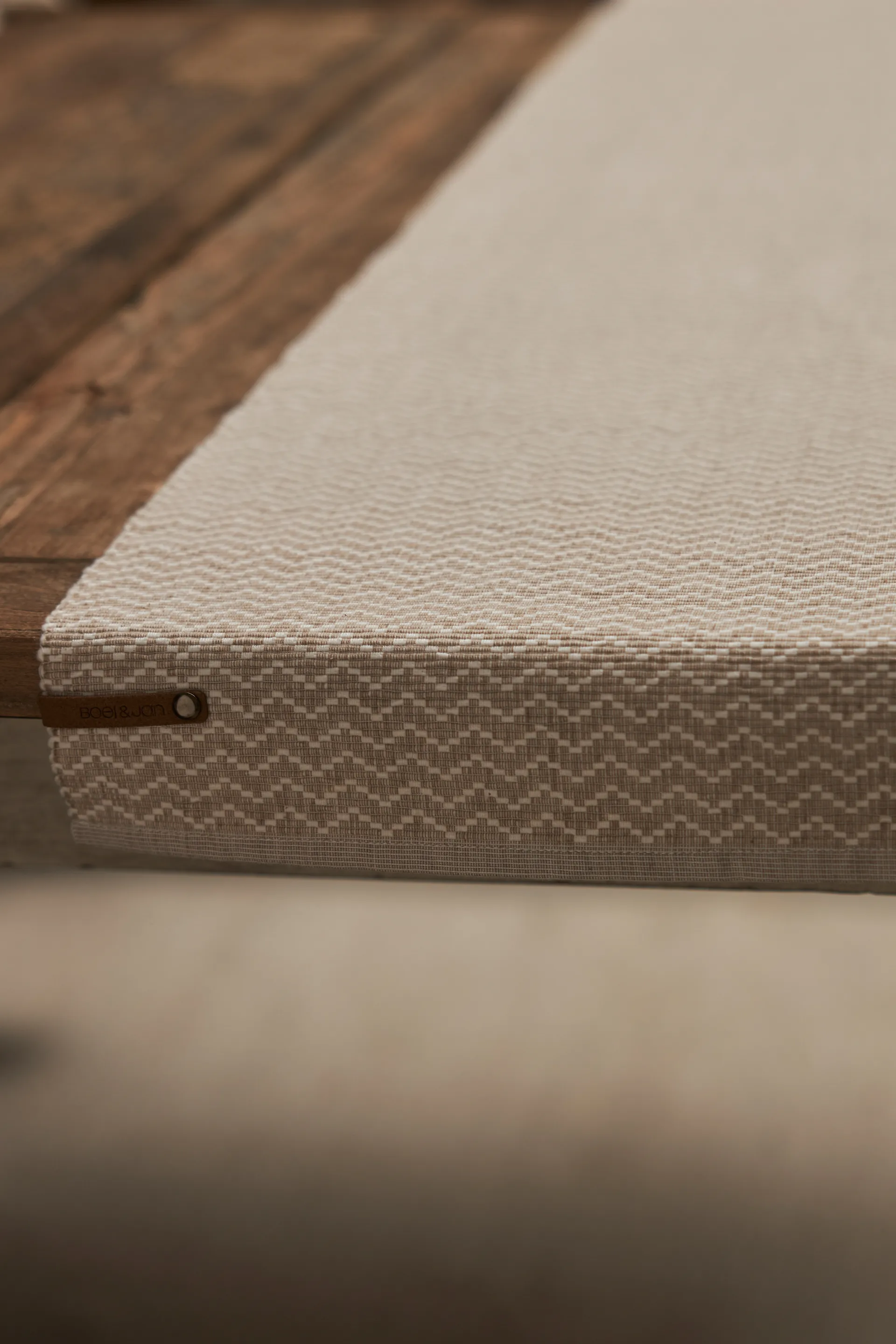 Grissleham løper 40 x 140 cm, Beige Boel & Jan