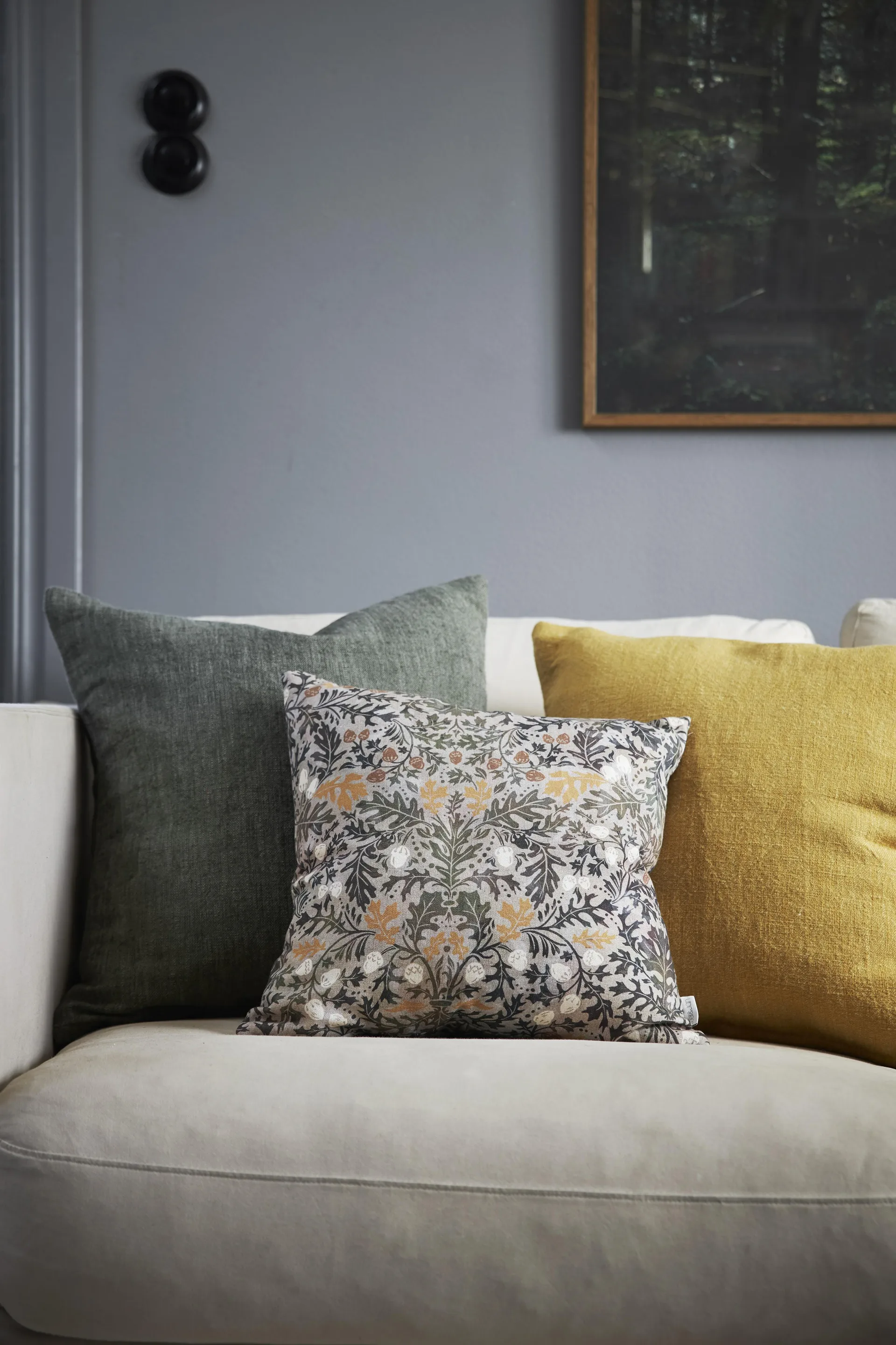 Kville putevar 45 x 45 cm, Multi Boel & Jan