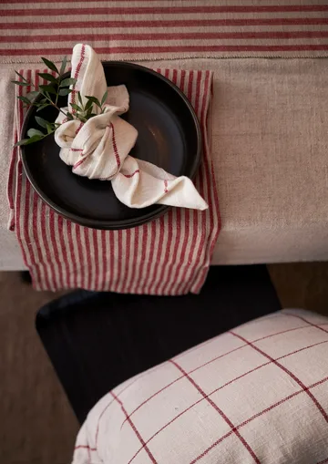 Lunnevik putetrekk bomull 45x45 cm - Off-white - Boel & Jan