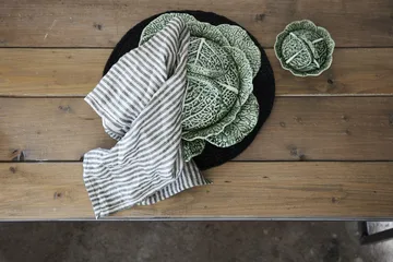 Merida bordbrikke Ø 38 cm - Sort - Boel & Jan