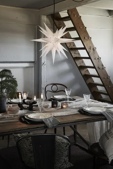 Merida bordbrikke Ø 38 cm - Sort - Boel & Jan