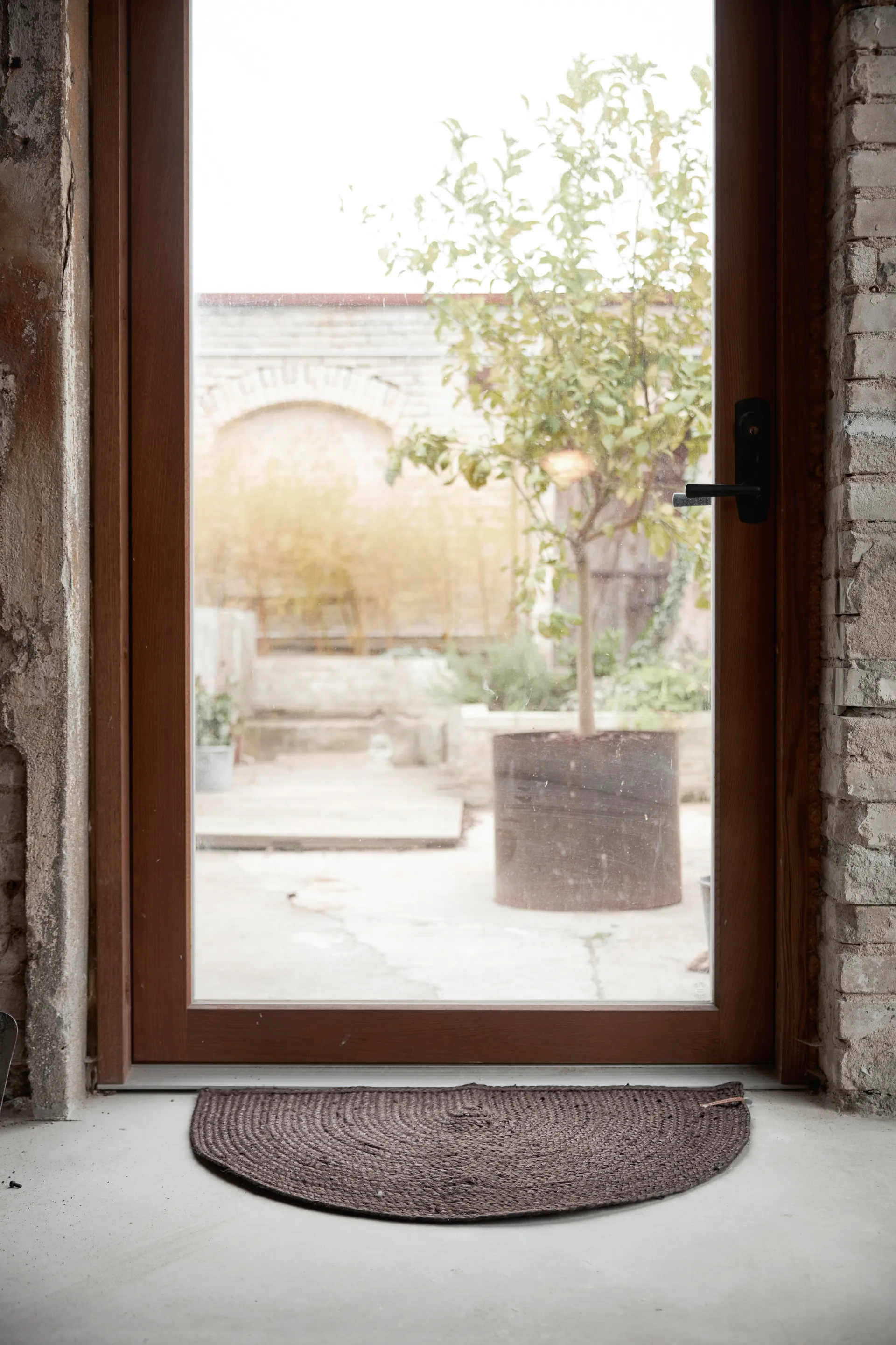 Merida dørmatte 60 x 90 cm, Brun Boel & Jan