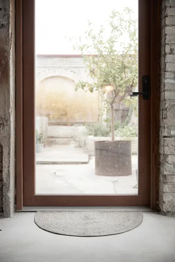 Merida dørmatte 60 x 90 cm - Sølv - Boel & Jan