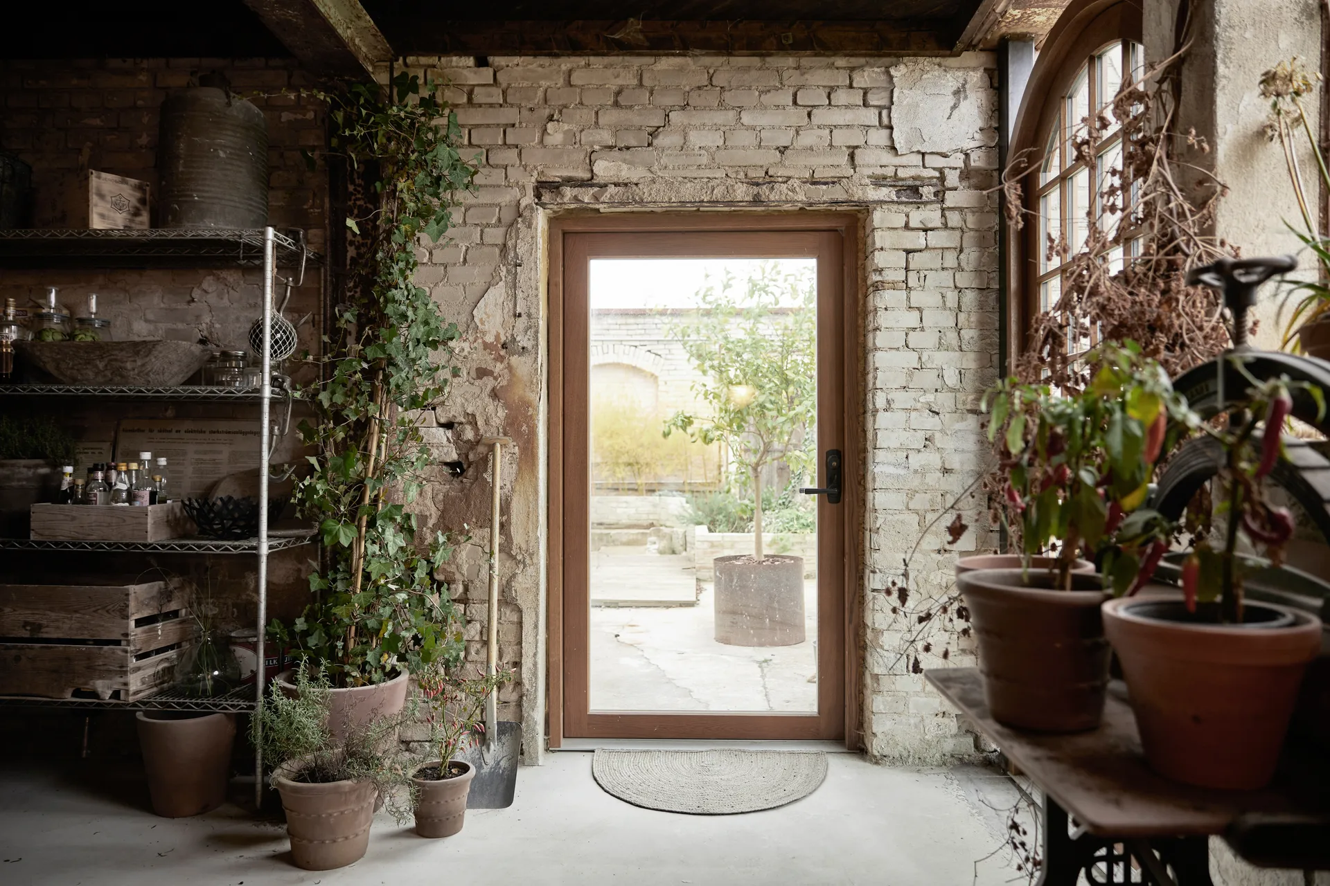 Merida dørmatte 60 x 90 cm, Sølv Boel & Jan