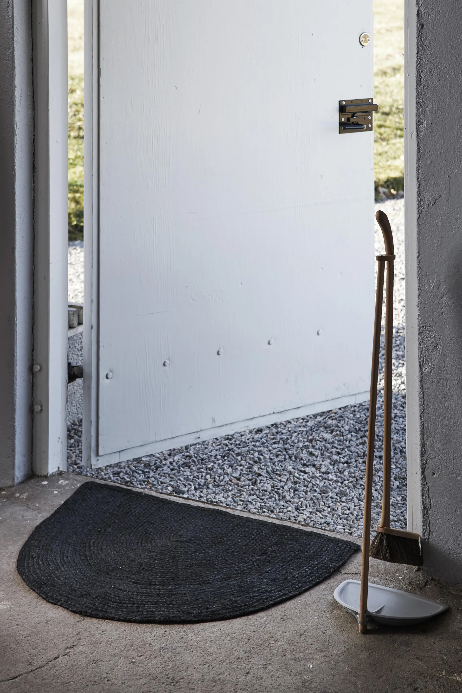 Merida dørmatte 60 x 90 cm, Sort Boel & Jan