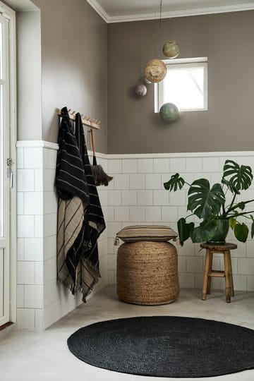 Merida juteteppe rund - Ø 120 cm - Boel & Jan
