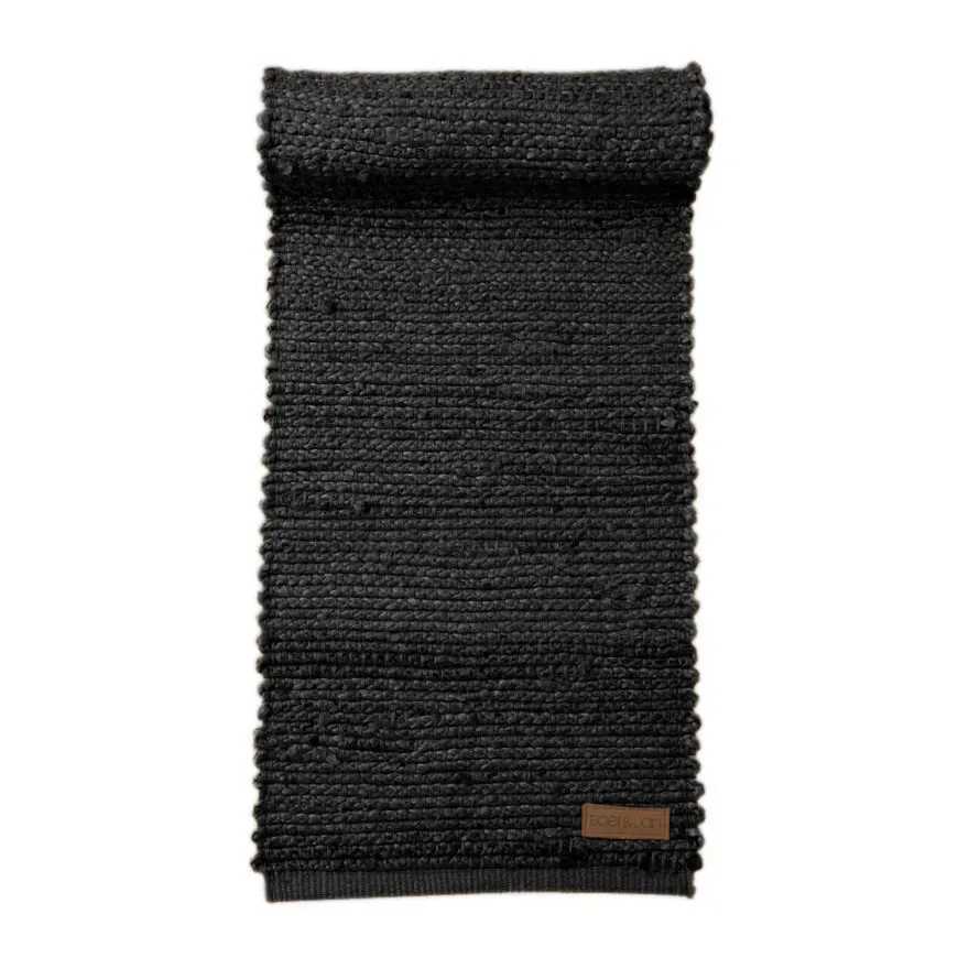 Merida løper 40x140 cm, svart Boel & Jan