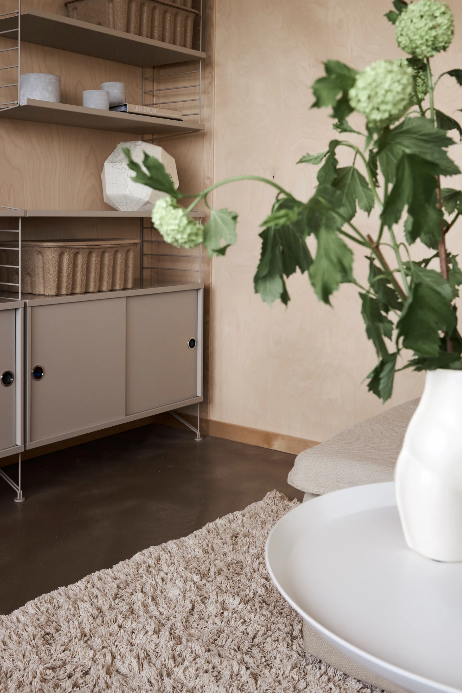Noma bomullsteppe 60x90 cm, Beige Boel & Jan