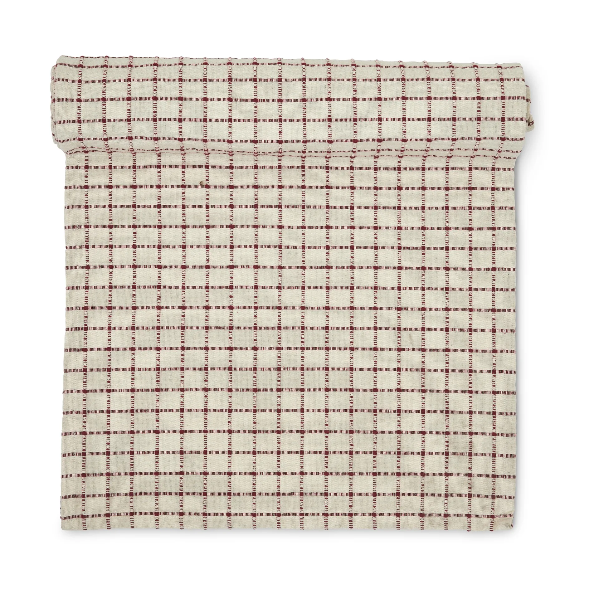 Noor løper 40 x 160 cm, Rød-off-white Boel & Jan