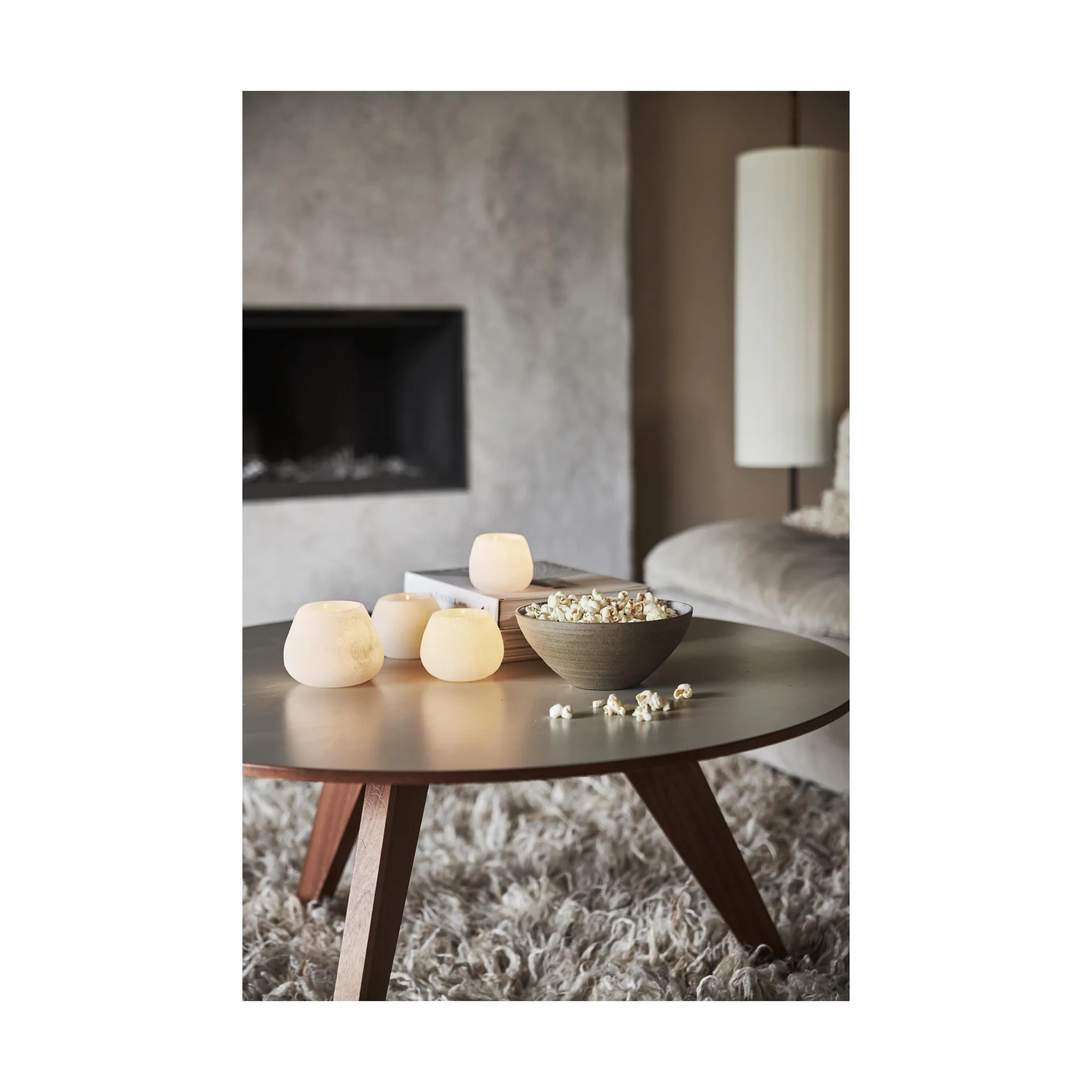 Norrvik lyslykt hvit, Ø 11 cm Boel & Jan