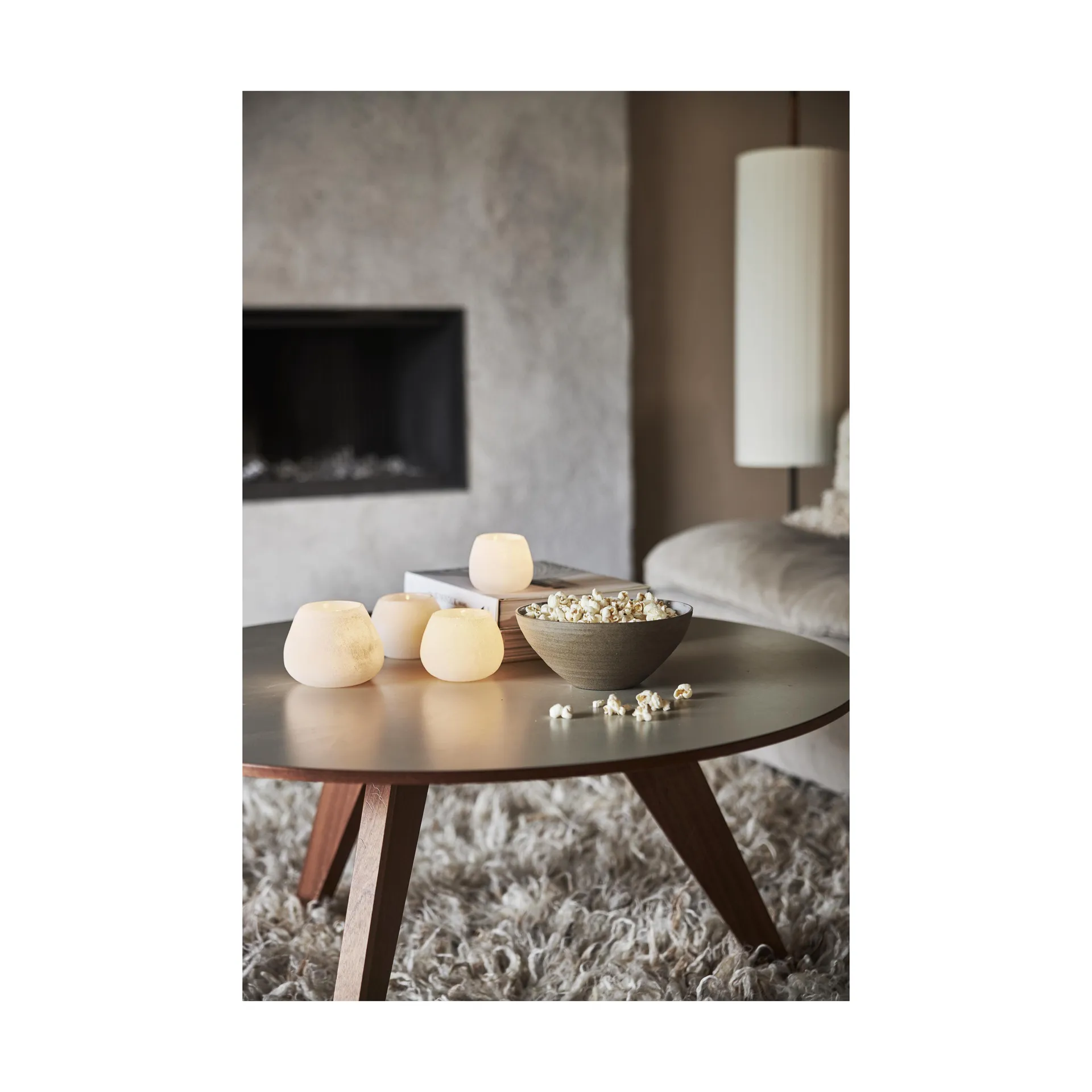 Norrvik lyslykt hvit, Ø 7,5 cm Boel & Jan