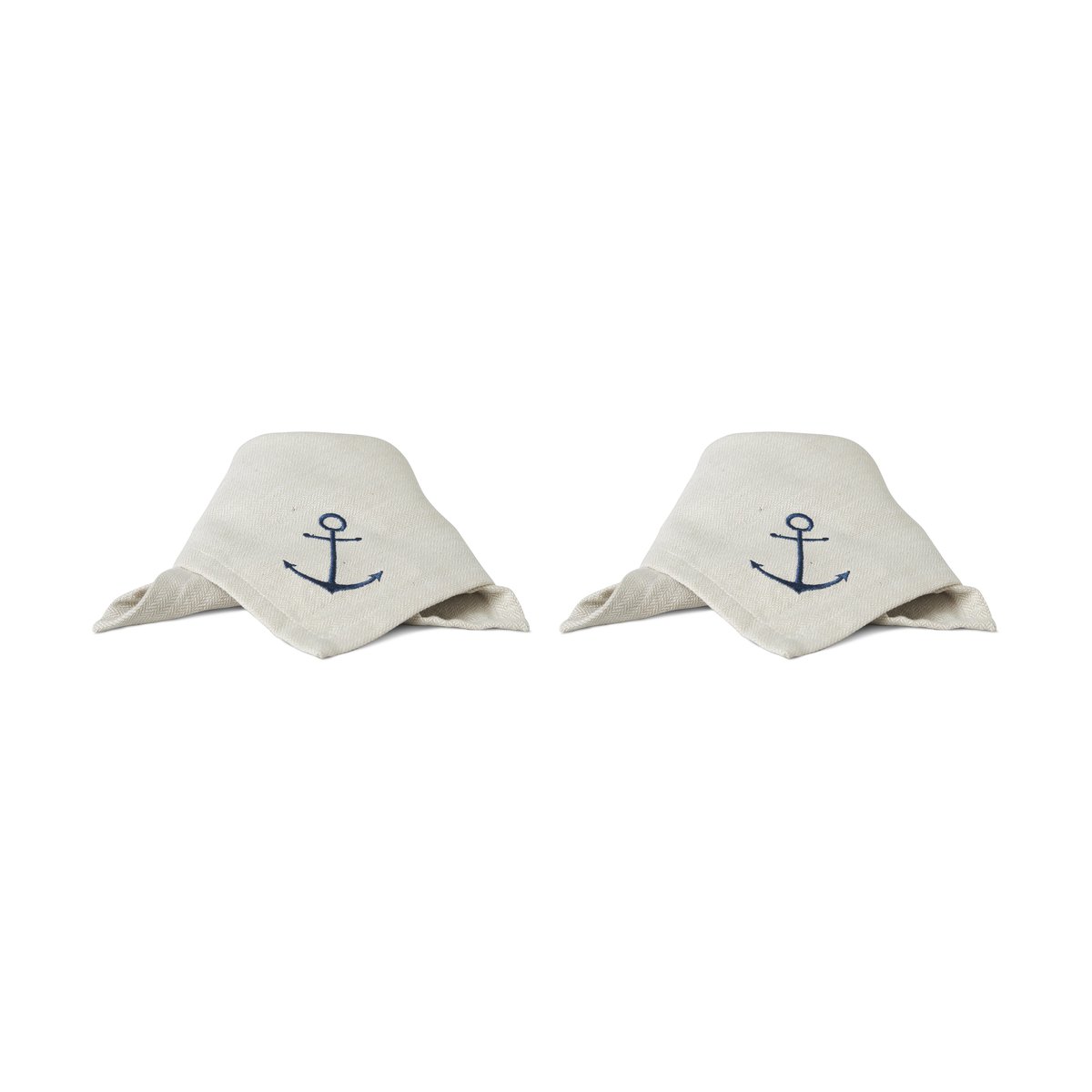 Boel & Jan Sjösala bomullsserviett 40x40 cm 2-pack Beige