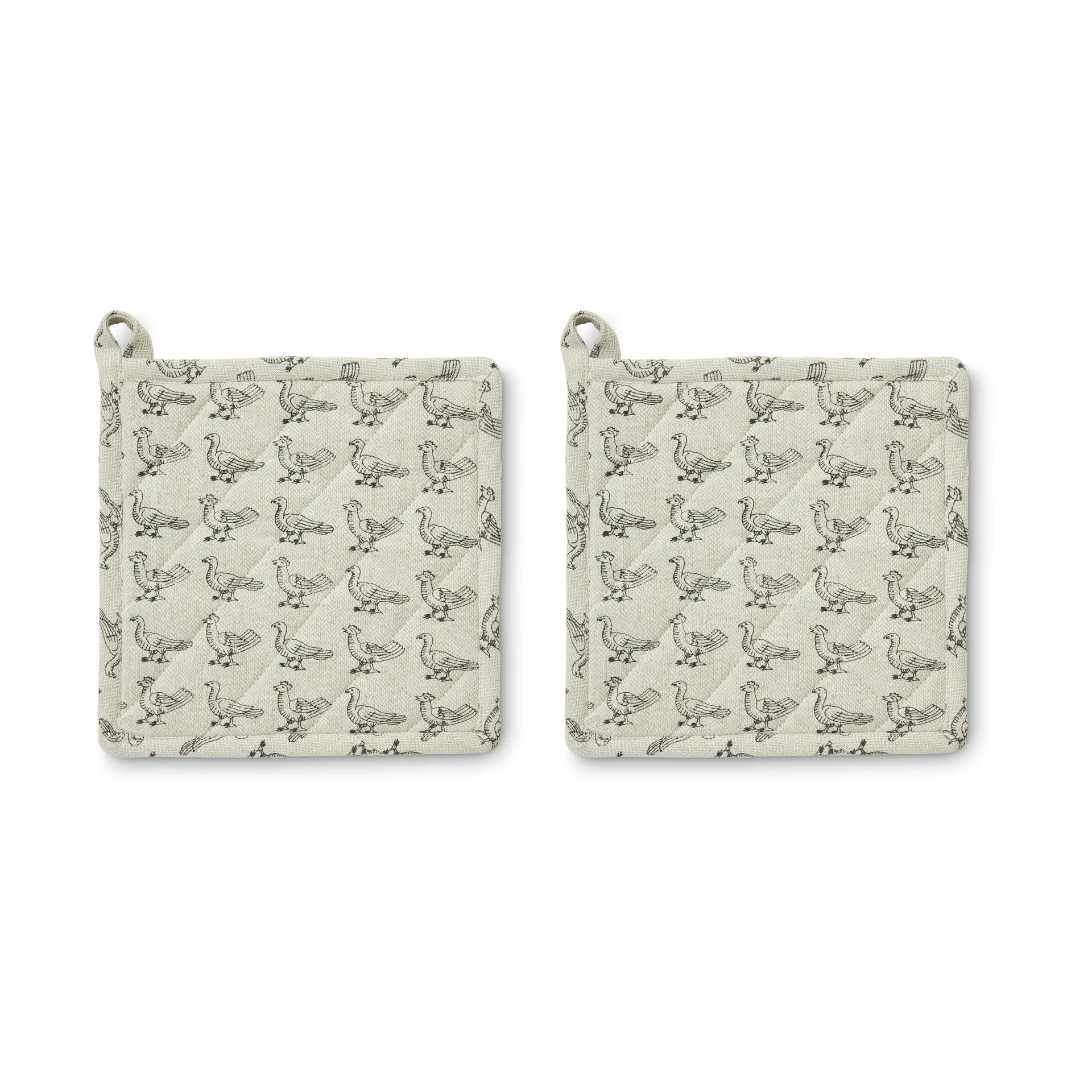 Stina gryteklut 20x20 cm 2-pack, Beige Boel & Jan