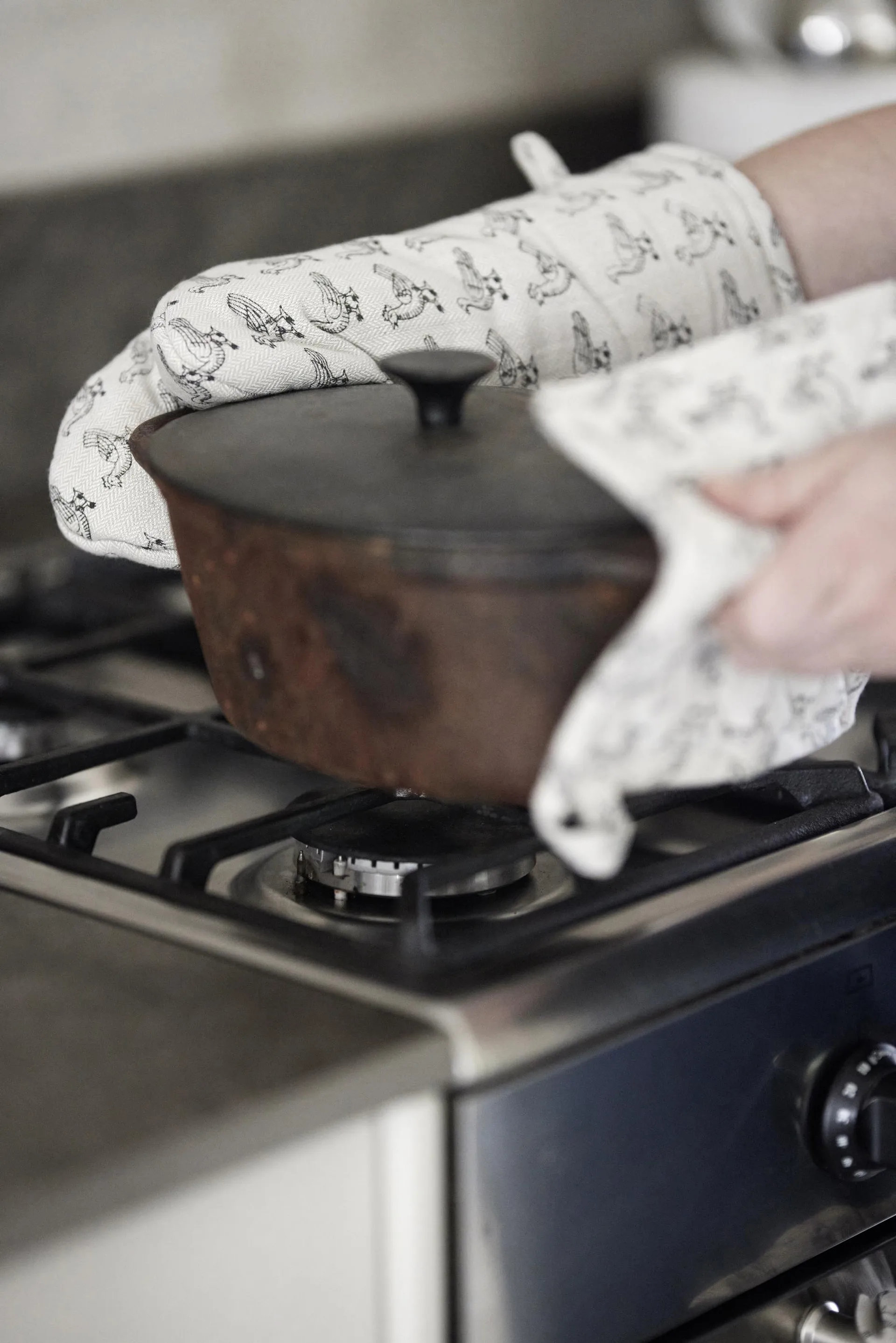 Stina grytevott 15x30 cm, Beige Boel & Jan