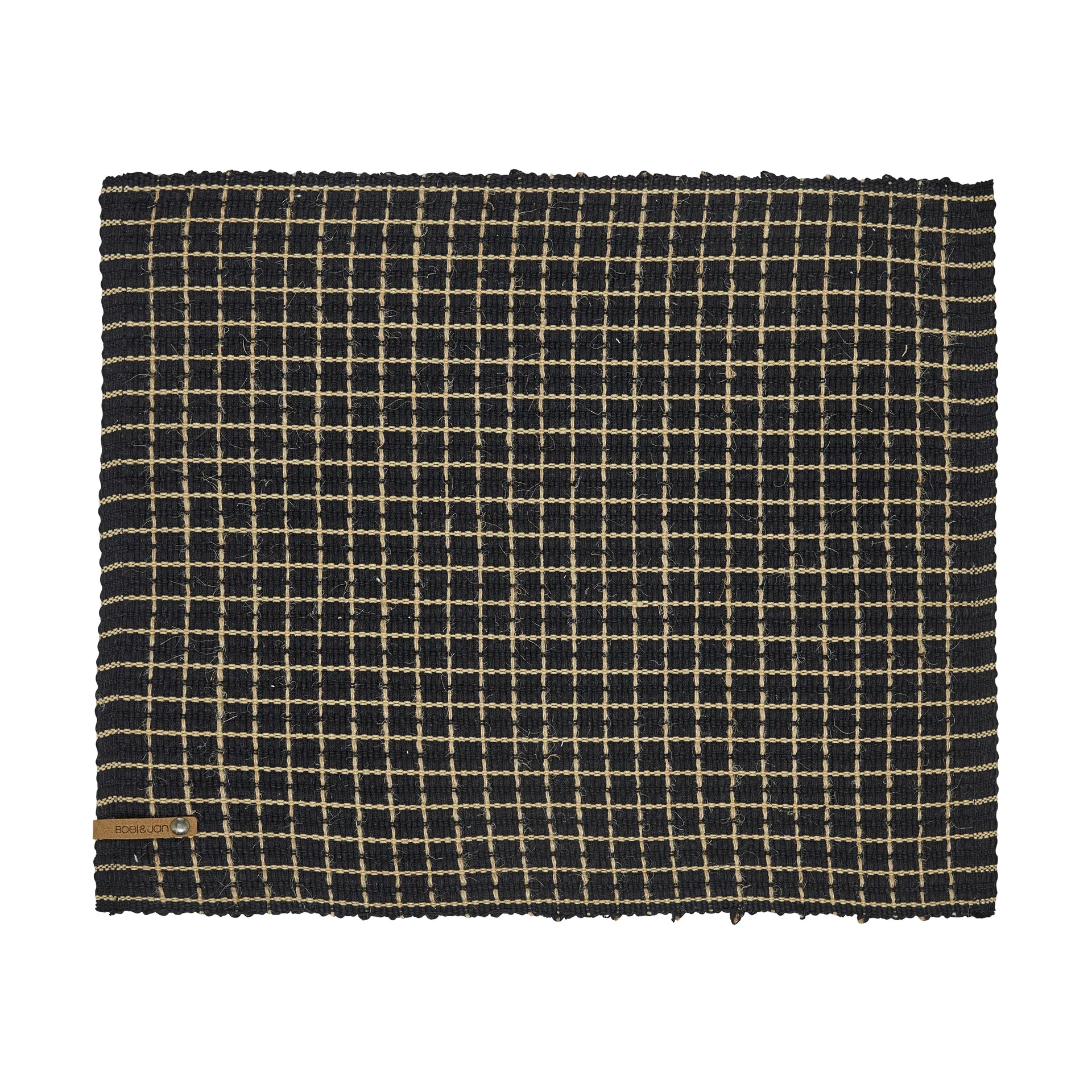 Tällberg spisebrikke 35 x 45 cm, Sort-natur Boel & Jan