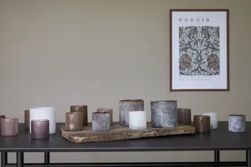 Visby telysholder 8,5x10 cm - Beige - Boel & Jan