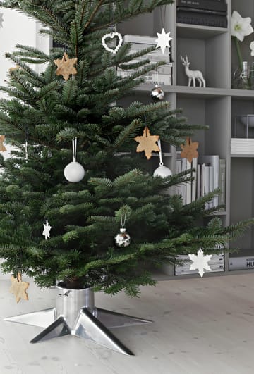 Juletrefot - Polert aluminium - Born In Sweden