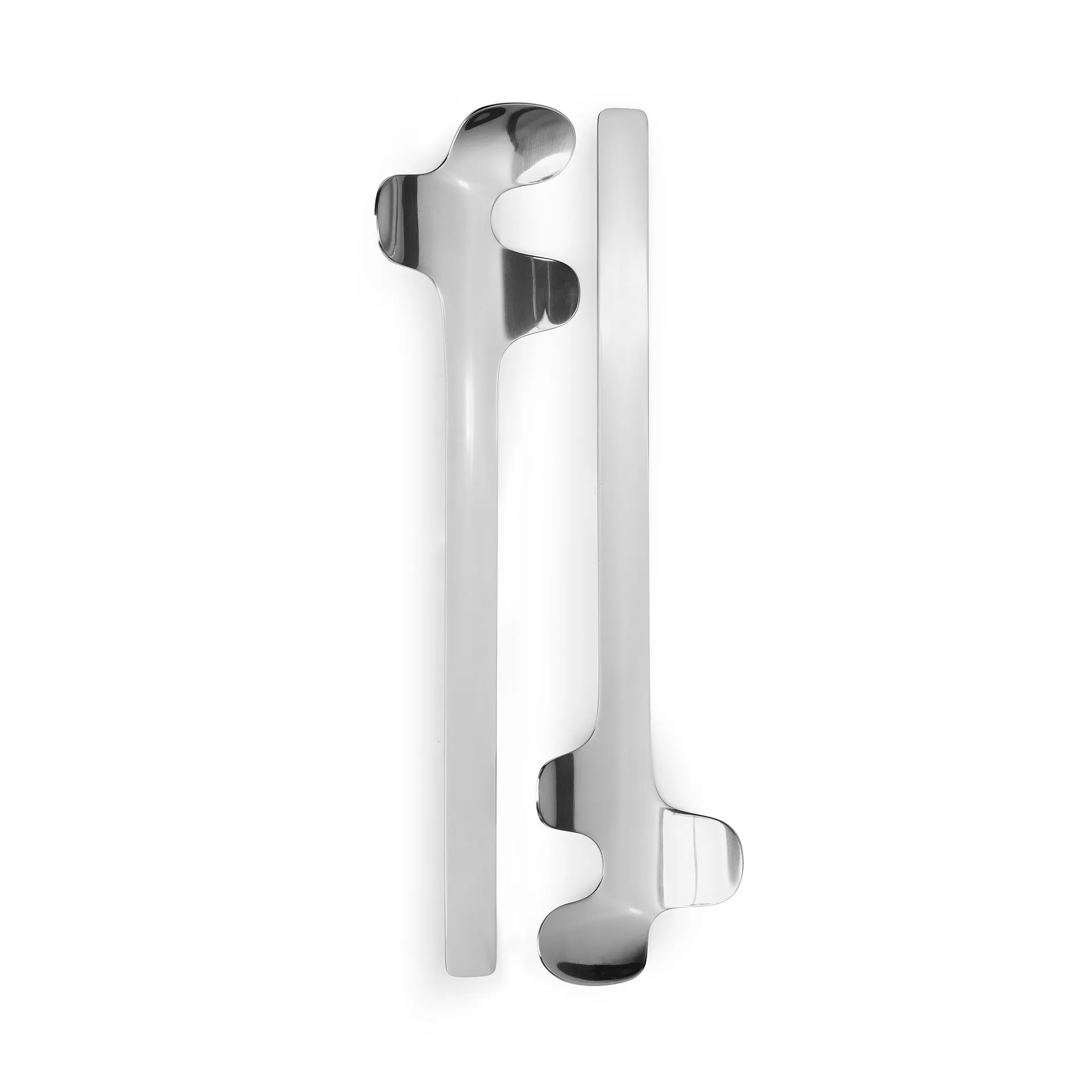 Leaf salatbestikk, Polished Steel Born In Sweden