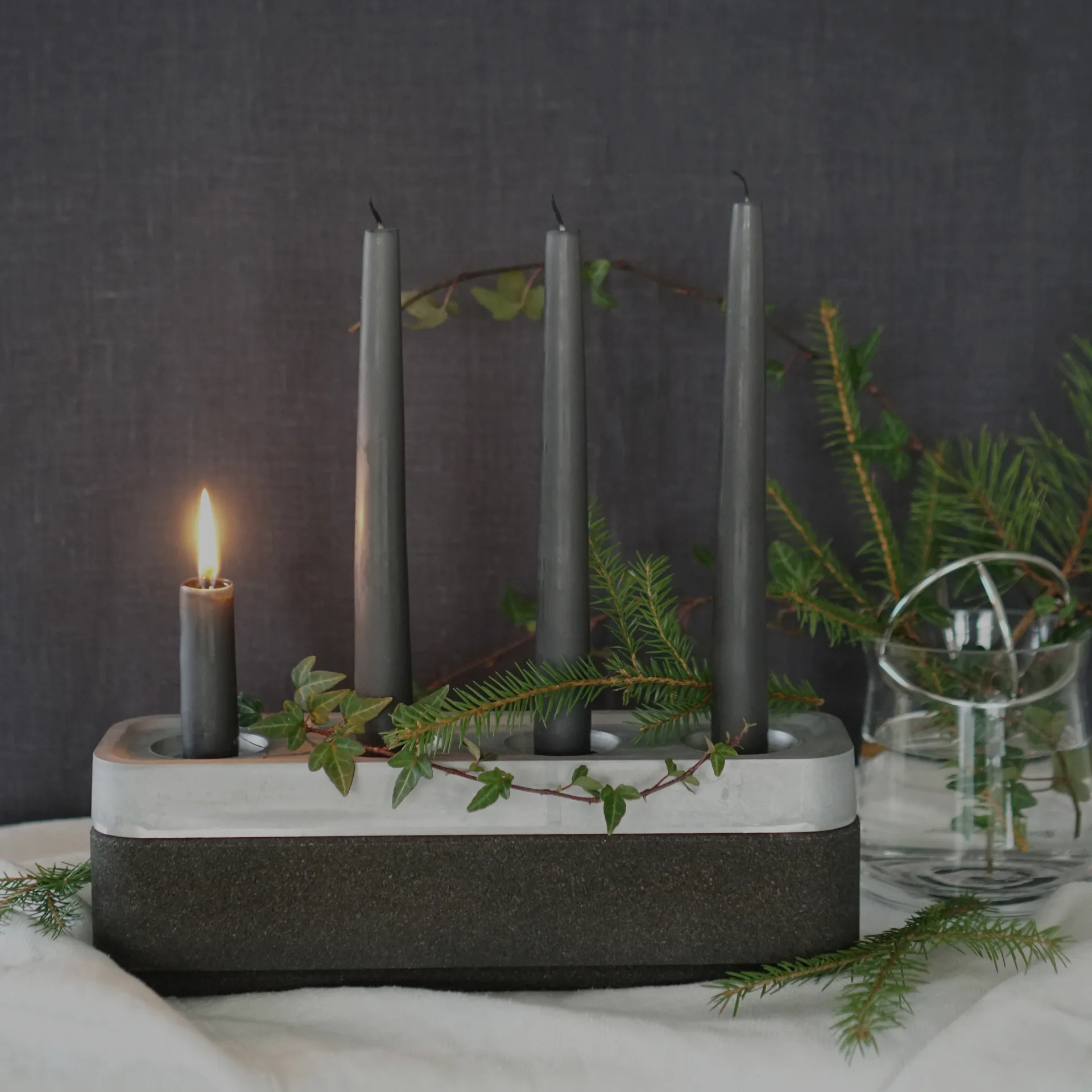 Stumpastaken avlang ball polished, 8,5x29,5 cm Born In Sweden