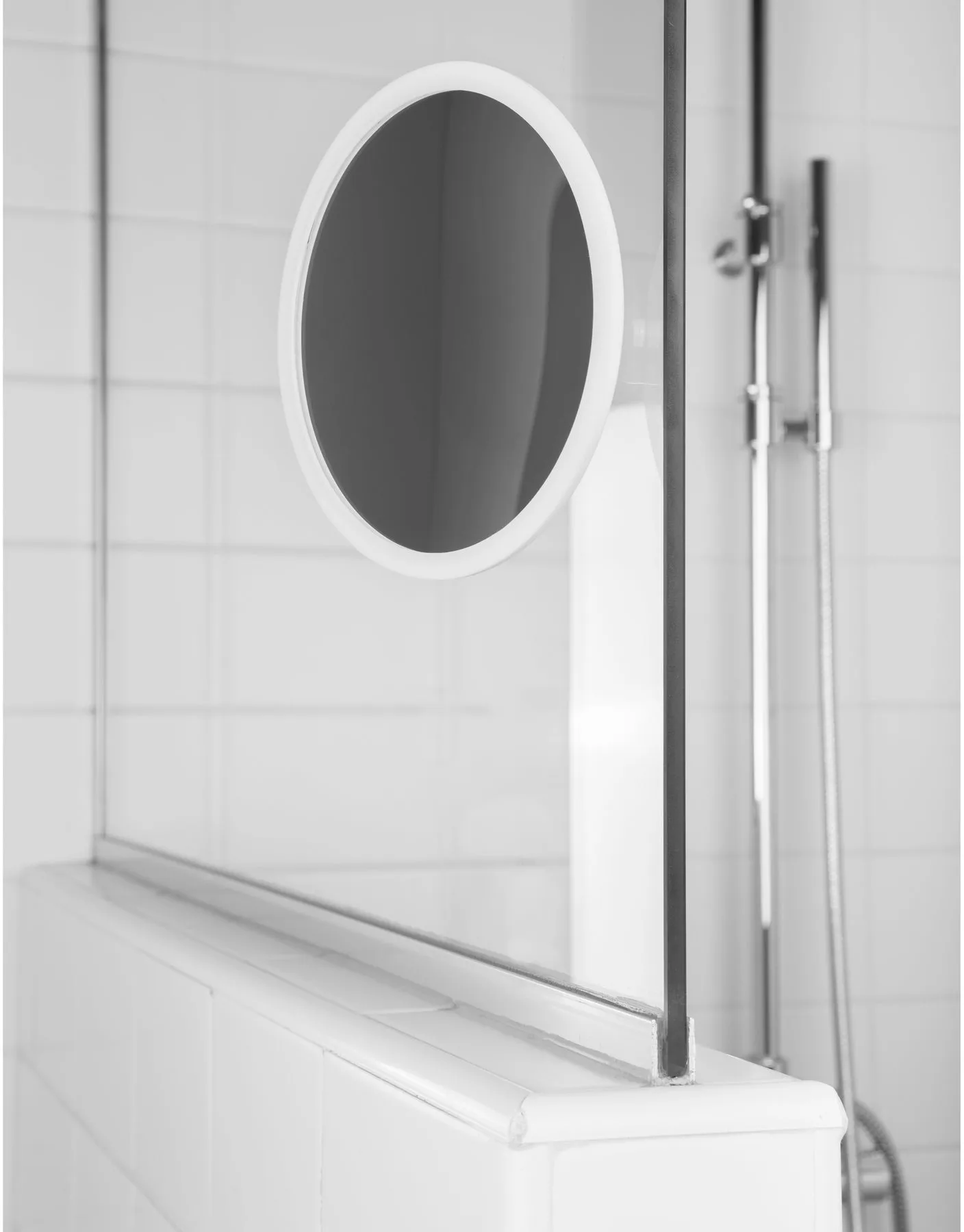 AirMirror sminkespeil x10 avtagbar m. sugekopp, Ø16,5 cm Bosign