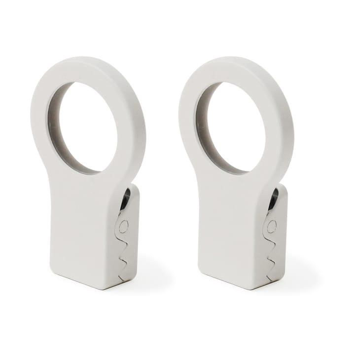 Bosign Loop klips for kjøkkenhåndkle 2-pakk - Hvit - Bosign