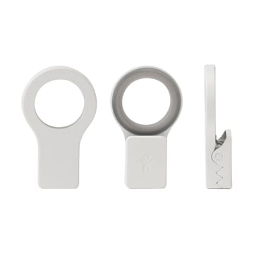 Bosign Loop klips for kjøkkenhåndkle 2-pakk - Hvit - Bosign