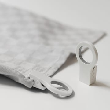 Bosign Loop klips for kjøkkenhåndkle 2-pakk - Hvit - Bosign