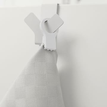 Bosign Loop klips for kjøkkenhåndkle 2-pakk - Hvit - Bosign