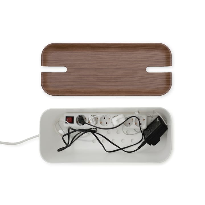 Cable Organiser XL, Mørk tredekor Bosign