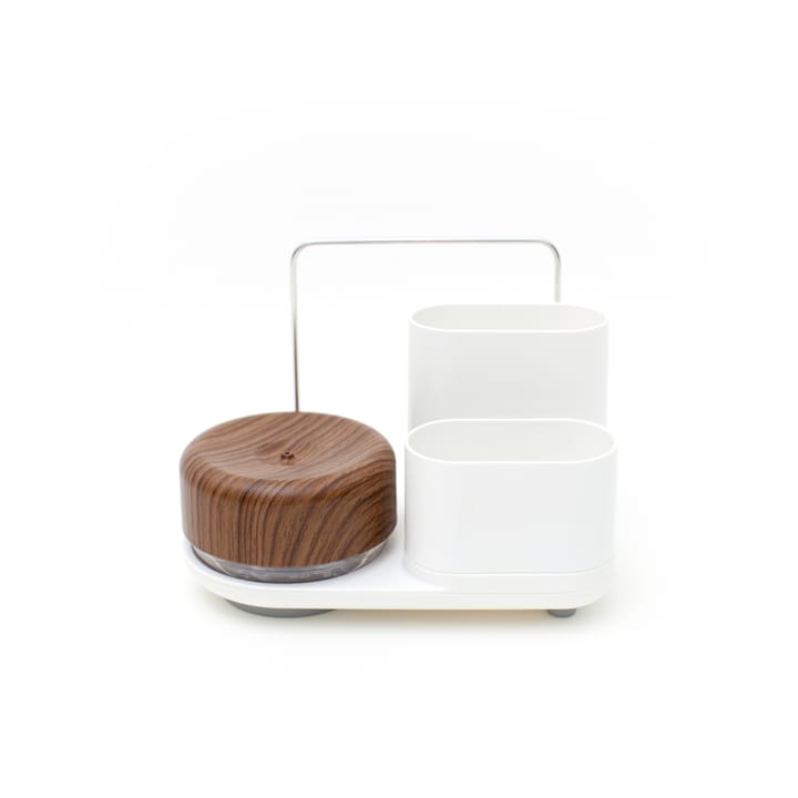 Do-Dish Caddy PLUS oppvaskmiddelspumpe med oppbevaring - Mørkt tre - Bosign