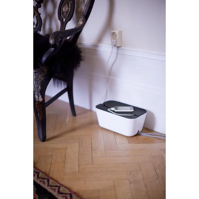 Kabelordner M, grå lock Bosign