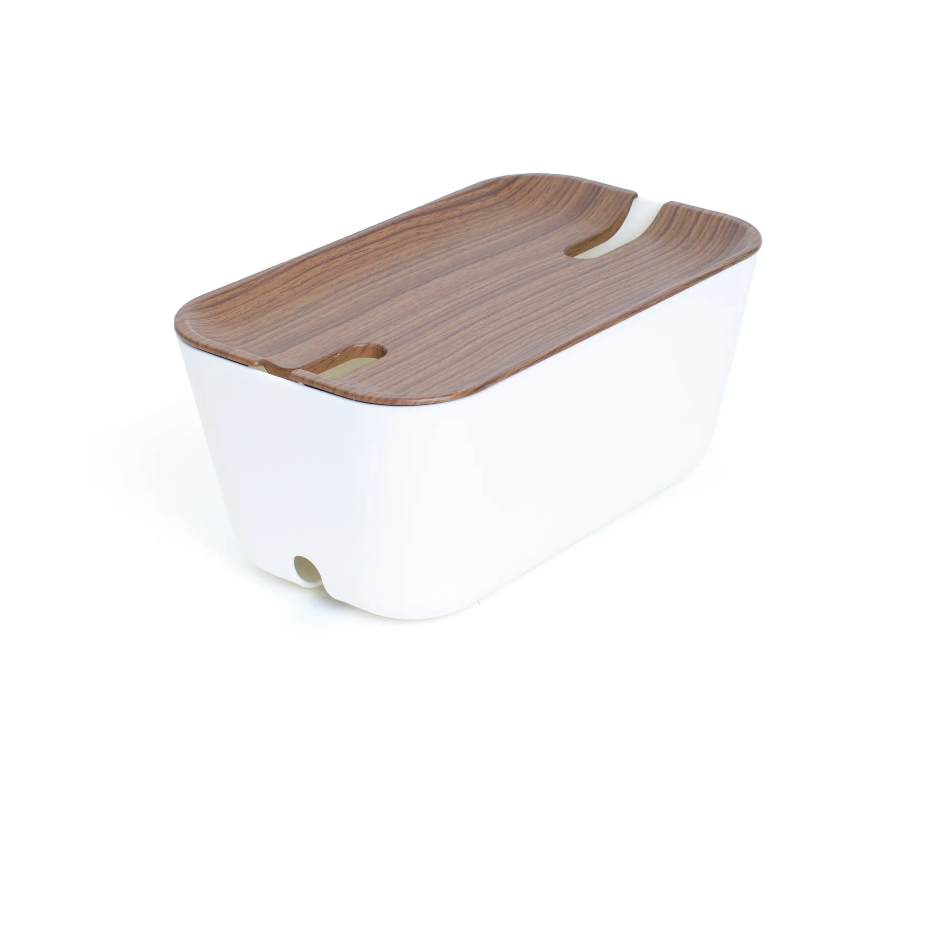 Kabelordner M, Mørk tredekor Bosign