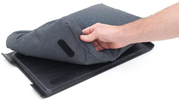 Knebrett Laptray anti-slip 43x23 cm - Svart piltre-grå - Bosign