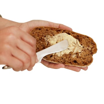 Selvstående smørkniv large - rostfri - Bosign
