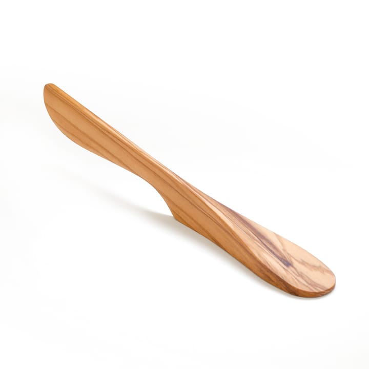 Selvstående smørkniv large tre - Olivtre - Bosign