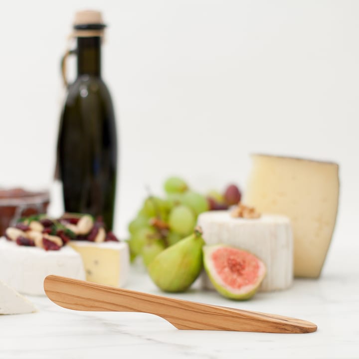 Selvstående smørkniv large tre, Olivtre Bosign