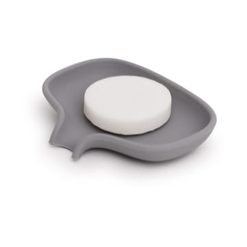 Soap Saver Flow såpefat med dreneringsrør small - Grå - Bosign
