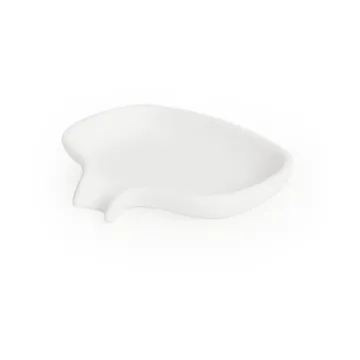 Soap Saver Flow såpefat med dreneringsrør small - Hvit - Bosign