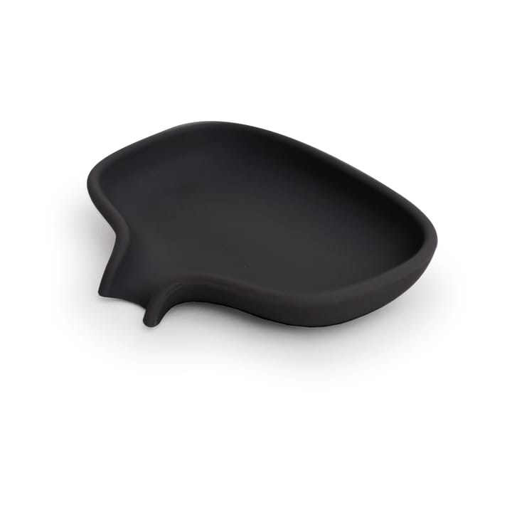 Soap Saver Flow såpefat med dreneringsrør small - Svart - Bosign