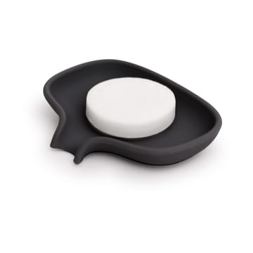 Soap Saver Flow såpefat med dreneringsrør small - Svart - Bosign