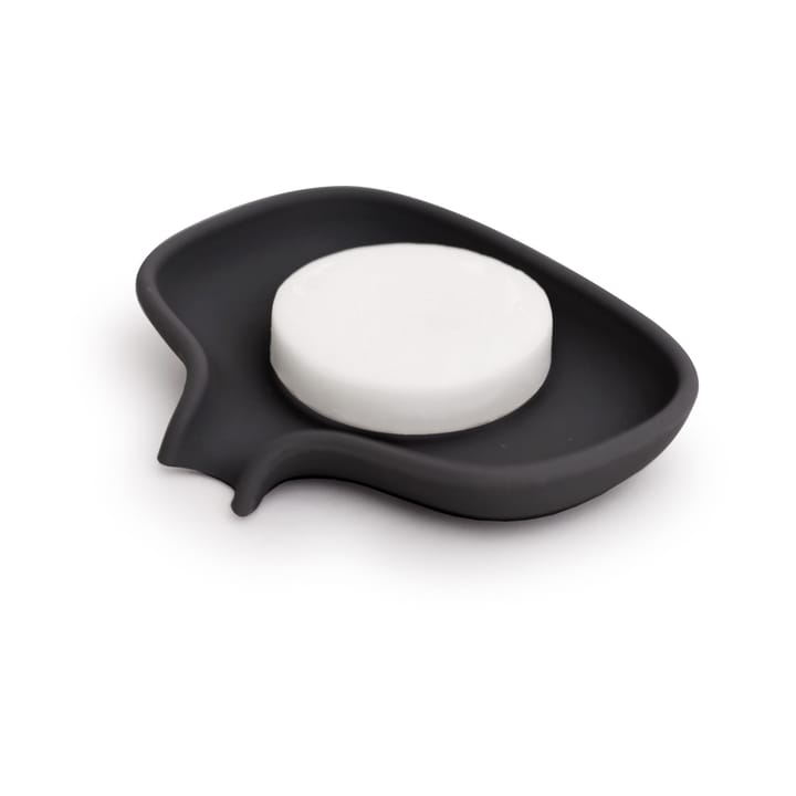 Soap Saver Flow såpefat med dreneringsrør small, Svart Bosign
