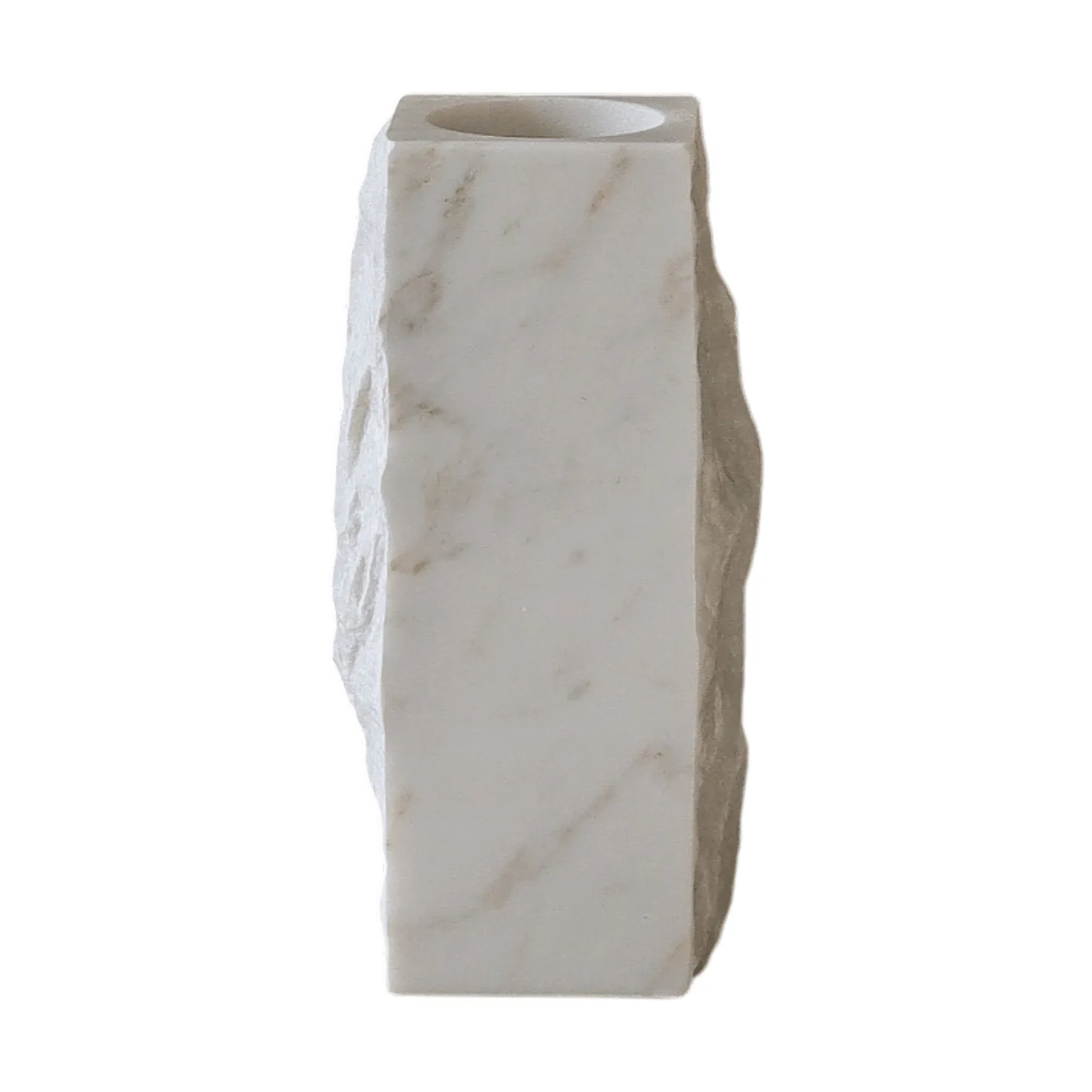 Carrara Edge marmorvase, Liten, 25 cm Botané